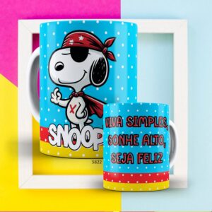 Canecas Snopp Motivacional (Mod.1- 5822)
