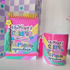 KIT CANECA E BLOCO PERSONALIZADO